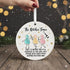 Forever Besties Celebration Sea Glass Hanging Ornament - image 1