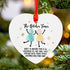Bestie Bond Friendship Sea Glass Hanging Ornament - image 11