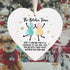 Bestie Bond Friendship Sea Glass Hanging Ornament - image 10