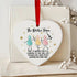 Forever Besties Celebration Sea Glass Hanging Ornament - Heart - Buy 5 Get 2 Free(7 Pcs) - image 6