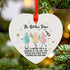 Forever Besties Celebration Sea Glass Hanging Ornament - image 11
