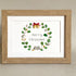 Christmas Wreath Holiday Harmony Sea Glass Framed Art - image 5