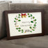 Christmas Wreath Holiday Harmony Sea Glass Framed Art - image 0