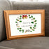 Christmas Wreath Holiday Harmony Sea Glass Framed Art - image 3