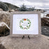 Christmas Wreath Holiday Harmony Sea Glass Framed Art - image 8