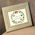 Christmas Wreath Holiday Harmony Sea Glass Framed Art - image 6