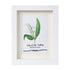 May Birth Flower Lily of the Valley Sea Glass Framed Art - White - 8" X 6" - image 11