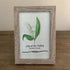 May Birth Flower Lily of the Valley Sea Glass Framed Art - image 6