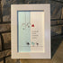 "Love the Life You Live" Bird Sea Glass Framed Art - image 7