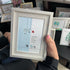 "Love the Life You Live" Bird Sea Glass Framed Art - image 4