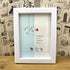 "Love the Life You Live" Bird Sea Glass Framed Art - image 6