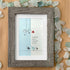 "Love the Life You Live" Bird Sea Glass Framed Art - image 0
