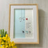 "Love the Life You Live" Bird Sea Glass Framed Art - image 3