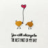 Best Part of My Day Adorable Birds Sea Glass Framed Art - image 2