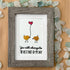 Best Part of My Day Adorable Birds Sea Glass Framed Art - image 4