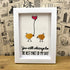 Best Part of My Day Adorable Birds Sea Glass Framed Art - image 3