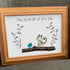 "Today Will Be A Good Day" Sea Glass Framed Art - image 5