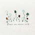 Flowers Are Nature's Smile Sea Glass Framed Art - image 2