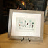 Flowers Are Nature's Smile Sea Glass Framed Art - image 9