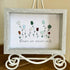 Flowers Are Nature's Smile Sea Glass Framed Art - image 4