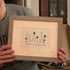 Flowers Are Nature's Smile Sea Glass Framed Art - image 5