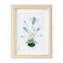 Whimsical Bouquet Flower Sea Glass Framed Art - image 9
