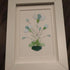 Whimsical Bouquet Flower Sea Glass Framed Art - image 7