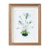Whimsical Bouquet Flower Sea Glass Framed Art - image 10