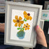 Sunshine Blooms Sea Glass Framed Art - image 3