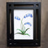 Bluebell Elegance Sea Glass Framed Art - image 6