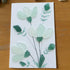 Whispering Blooms Sea Glass Framed Art - Seaglass Card - 6" X 8" - image 1