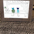 Two Cats Window Watchers Sea Glass Framed Art - image 9