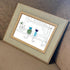Two Cats Window Watchers Sea Glass Framed Art - image 7