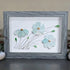 Blossoming Breeze Sea Glass Framed Art - image 2