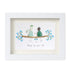 Always By Your Side Sea Glass Framed Art - White - 6" X 8" - image 14