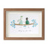 Always By Your Side Sea Glass Framed Art - Walnut Brown - 6" X 8" - image 12