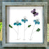 Butterfly Bliss Sea Glass Framed Art - image 0