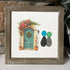 Our New House Warm Home Sea Glass Framed Art - image 6