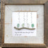 Heartful Melody Music Faith Bird Sea Glass Framed Art - image 4