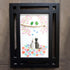 Romantic Blossom & Cats Couple Sea Glass Framed Art - image 8
