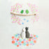Romantic Blossom & Cats Couple Sea Glass Framed Art - image 2