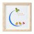Love You to the Moon and Back Sea Glass Framed Art - Oak - 8" X 8" - image 10