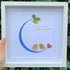 Love You to the Moon and Back Sea Glass Framed Art - image 2