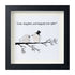 Love, Laughter & Happily Ever After Sea Glass Framed Art - Black - 8" X 8" - image 12