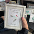 Jellyfish Couple Love Sea Glass Framed Art - image 3
