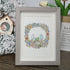 Family Birds In The Nest Sea Glass Framed Art - image 3