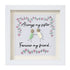 Always My Sister Forever My Friend Sea Glass Framed Art - White - 8" X 8" - image 11