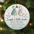Friendship Gift Fabulous Friend Round-Shaped Sea Glass Hanging Ornament - Buy 5 Get 2 Free(7 Pcs) - 2.87" × 2.87" × 0.12" - image 0