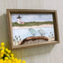 Peaceful Shores Birds In Pairs Sea Glass Framed Art - image 3