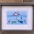 A Beach Day Joy Of Companionship Sea Glass Framed Art - image 8